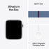Apple Watch SE 2nd Generation (GPS + Cellular) 44mm Silver Aluminum Case with Winter Blue Sport Loop - MRHL3LL/A