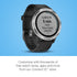 Garmin Vivoactive 3 GPS Smartwatch with Built-in Sports Apps - Black/Silver - 010-01769-01