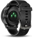 Garmin vívomove HR Sport Hybrid Smartwatch – Black – 010-01850-11