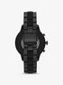 Michael Kors Gen 4 Runway 41mm Black Stainless Steel w/ Stainless Steel Band - MKT5058