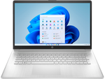 HP - Laptop - HD+ Screen - Intel Core i7-1165G7 - 8GB RAM - 1TB HDD - Silver - 17t-cn000