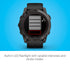 Garmin fēnix 7X Pro Sapphire Solar GPS – Carbon Gray DLC Titanium with Black Silicone Band – 010-02778-10