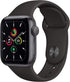 Apple Watch SE (1st Generation) (GPS) – 40mm – Space Gray Aluminum Case with Black Sport Band – MYDP2LL/A