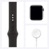 Apple Watch SE (1st Generation) (GPS) – 40mm – Space Gray Aluminum Case with Black Sport Band – MYDP2LL/A