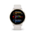 Garmin Vivoactive 5 GPS Smartwatch – 42mm Cream Gold Aluminum with Ivory Silicone Band – 010-02862-11