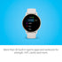 Garmin Vivoactive 5 GPS Smartwatch – 42mm Cream Gold Aluminum with Ivory Silicone Band – 010-02862-11