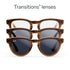 Ray-Ban Meta – Headliner Smart Glasses with Meta AI, Audio, Photo, and Video – Clear to Sapphire Transitions Lenses – Shiny Caramel – 6706MF50