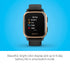 Garmin Venu Sq Music Edition GPS Smartwatch – 33mm Rose Gold and Black – 010-02426-05
