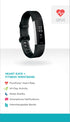 Fitbit Alta Fitness Tracker – Black – Large – FB406BKL