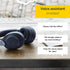 Jabra Elite 85h Wireless Noise Cancelling Over-the-Ear Headphones – Titanium Black – 100-99030000-02