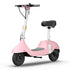 OKAI - Ceetle Pro Electric Scooter with Foldable Seat w/35 Miles Max Range & 15.5mph Top Speed - Pink - EA10C-PINK