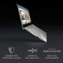 HP Envy - FHD Touch - i7-10510U - 12GB RAM - MX250 - 1TB HDD / 128GB SSD - Silver