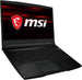 MSI GF63 Thin 9SCXR 1092US - FHD - i5 9300H - 8GB RAM - GTX1650 - 512GB SSD - Black