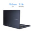 Asus Vivobook M413DA-WS51 – 14" FHD – Ryzen 5 3500U – 8GB RAM – 256GB SSD – Black