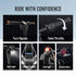 NIU - KQi Air Carbon Fiber Foldable Electric Kick Scooter w/ 31 mi Range & 20mph Max Speed - Black