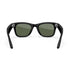 Ray-Ban Meta - Wayfarer Large glasses with Meta AI, Audio, Photo, Video Compatibility - Green Lenses