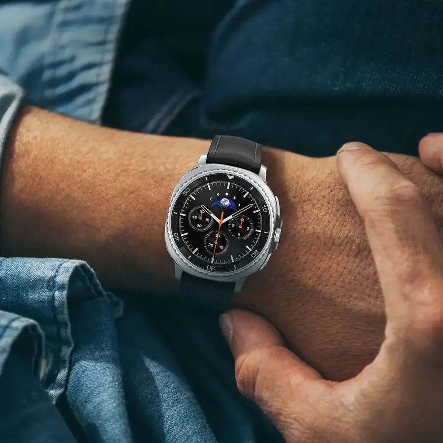 Samsung Galaxy Watch8 Classic 46mm BT - Stainless Steel - Black(2025) - SM-L500NZKAXAA