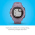 Garmin - Instinct Solar 45mm Fiber Orchid w/ Orchid Band - 010-02293-12