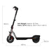 Segway - F3 Electric Scooter, w/ 44 miles Max Range & 20 mph Max Speed w/ 10-Inch Self-Sealing Tubel
