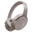 Bose - QuietComfort Wireless Noise Cancelling Over-the-Ear Bluetooth Headphones - Sandstone