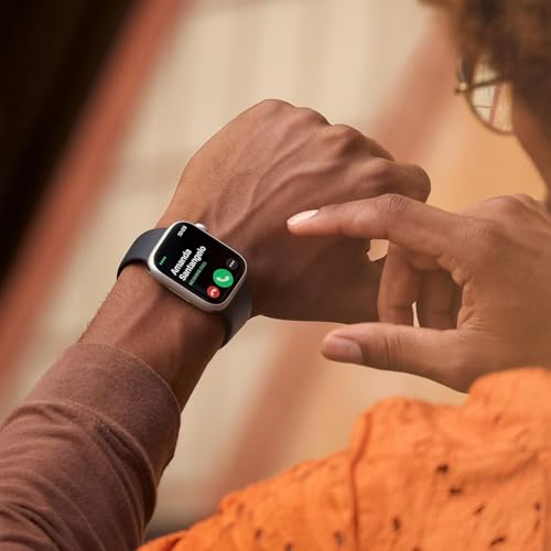 Apple Watch Series 9 (GPS + Cellular) 45mm Graphite Stainless Steel Case with Midnight Sport Band -