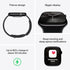 Apple Watch Series 10 (GPS+Cellular) 42mm Aluminum Case with Ink Sport Loop - Jet Black - (2024)