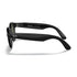 Ray-Ban Stories Round - 48-23mm - Glossy Black w/ G-15 Dark Green Lenses