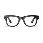 Ray-Ban Meta - Wayfarer glasses with Meta AI, Audio, Photo, Video Compatibility - Clear Lenses - Shinny Black