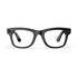 Ray-Ban Meta - Wayfarer glasses with Meta AI, Audio, Photo, Video Compatibility - Clear Lenses - Shinny Black