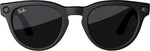 Ray Ban Meta-Headliner glasses w/Meta AI, Audio, Photo, Video-Charcoal Lenses-Matte Black