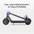 Segway - Max G30P Electric Kick Scooter, Foldable Electric Scooter w/40.4 mi Max Operating Range & 18.6 mph Max Speed - Black