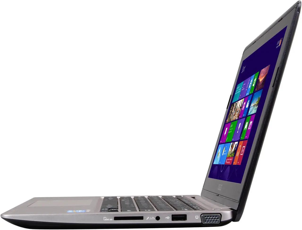 Asus VivoBook - WXGA Touch - i3-3217U - 4GB RAM - 500GB HDD - Gray
