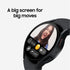 Samsung Galaxy Watch 6 44mm LTE - Silver Aluminum w/SilverSports Band