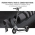 NIU - KQi Air Carbon Fiber Foldable Electric Kick Scooter w/ 31 mi Range & 20mph Max Speed - Black
