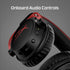 HyperX - Cloud Alpha Wireless Gaming Headset for PC, PS5, and PS4 - Black/Red
