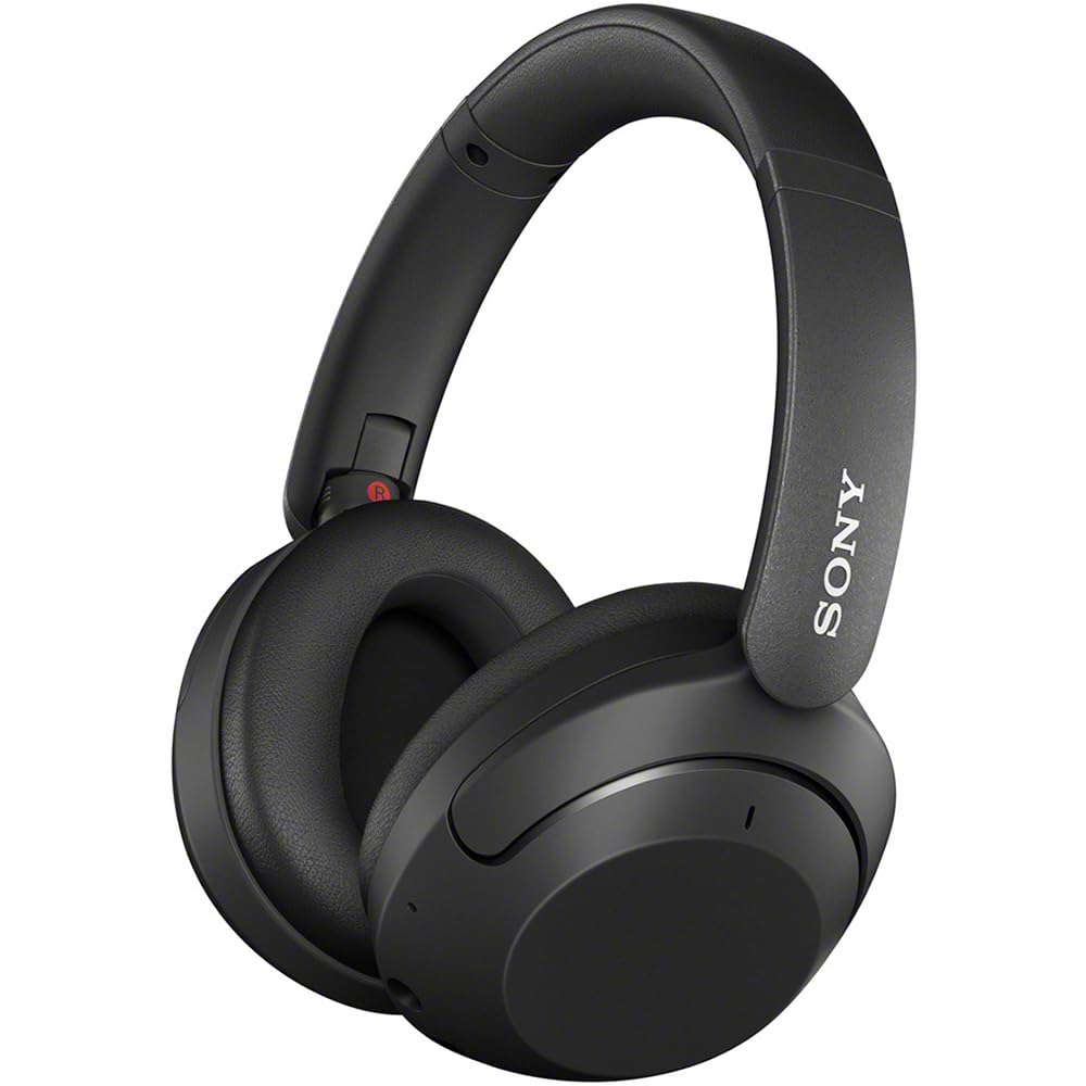 Sony - WHXB910N Wireless Noise Cancelling Over-The-Ear Headphones - Black