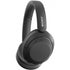 Sony - WHXB910N Wireless Noise Cancelling Over-The-Ear Headphones - Black