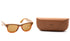 Ray-Ban Meta Wayfarer Smart Glasses: Polarized Brown - Standard Fit (Regular Size)