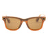 Ray-Ban Meta Wayfarer Smart Glasses: Polarized Brown - Standard Fit (Regular Size)