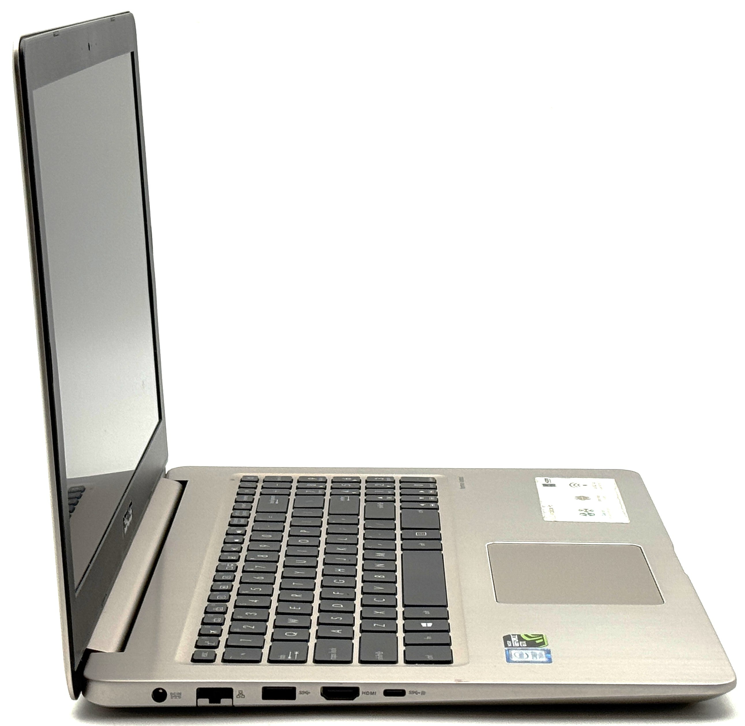 Asus VivoBook Pro X580VD - FHD - i7-7700H - 16GB RAM - GTX 1050 - 1TB HDD / 256GB SSD - Silver