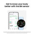 Samsung Galaxy Watch FE Smartwatch 40mm BT with Blue Band - Silver - (2024)