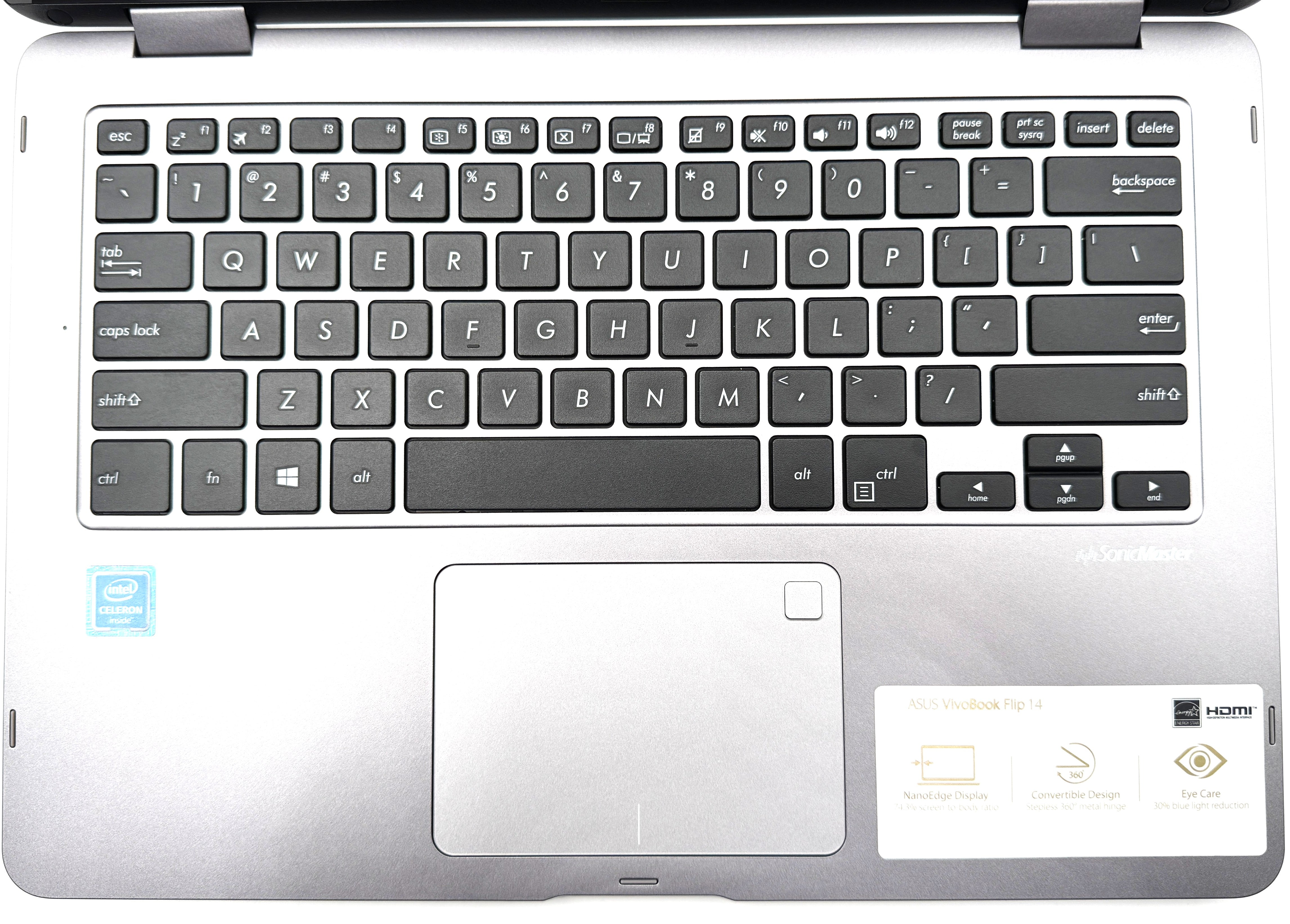 Asus Vivobook TP410MAR - FHD - Celeron N4020 - 4GB RAM - 64GB SSD