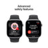Apple Watch Series 11 (GPS+Cell) 46mm Space Gray Aluminum Case w/ Black Sport Band - M/L