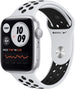 Apple Watch Nike SE GPS 44mm - Silver Aluminum Case Platinum/Black Nike Band