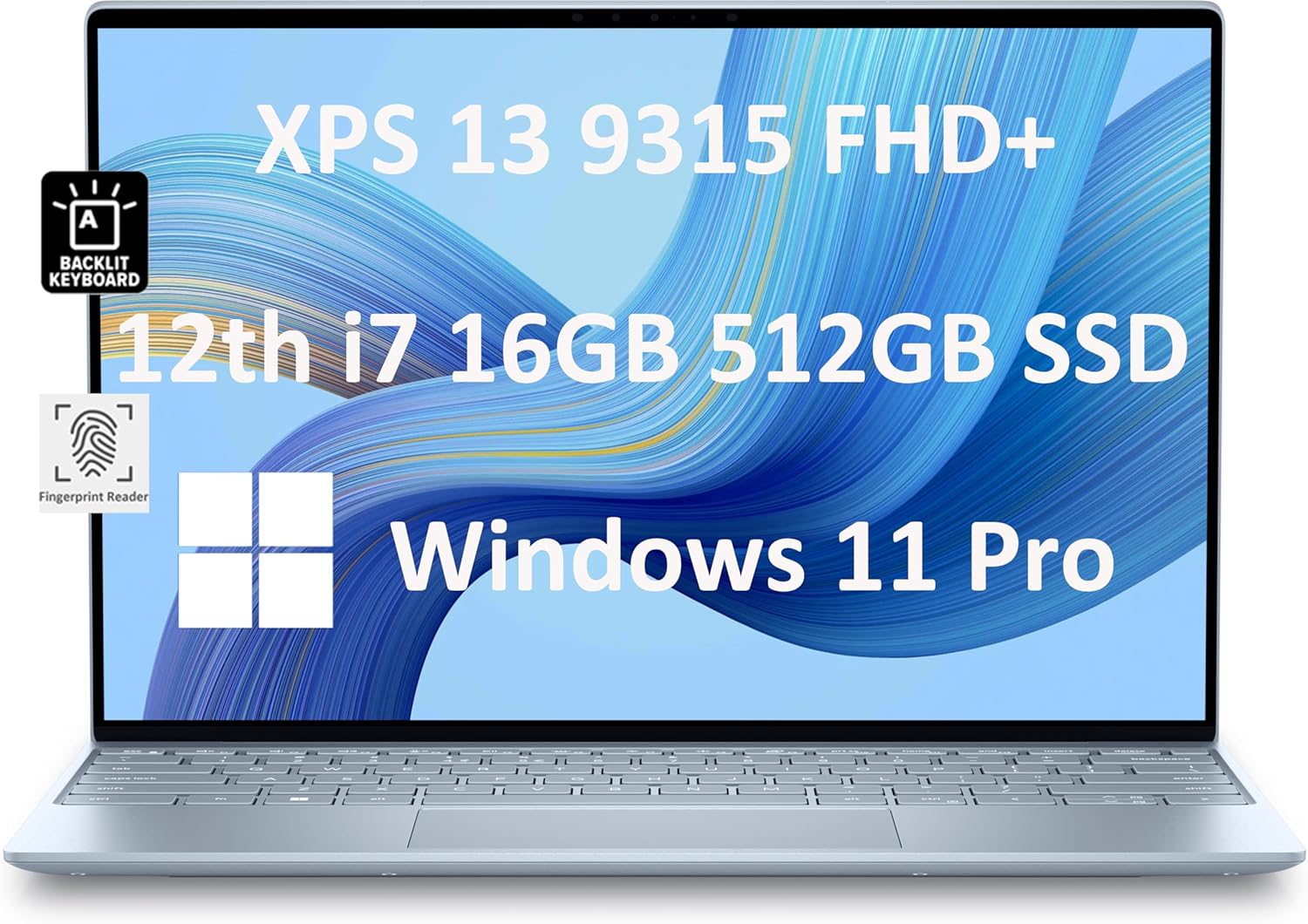 Dell XPS 13 9315 FHD I7 1250U 16GB RAM 512GB SSD Sky Blue dell-xps-13-9315-fhd-i7-1250u-16gb-ram-512gb-ssd-sky-blue