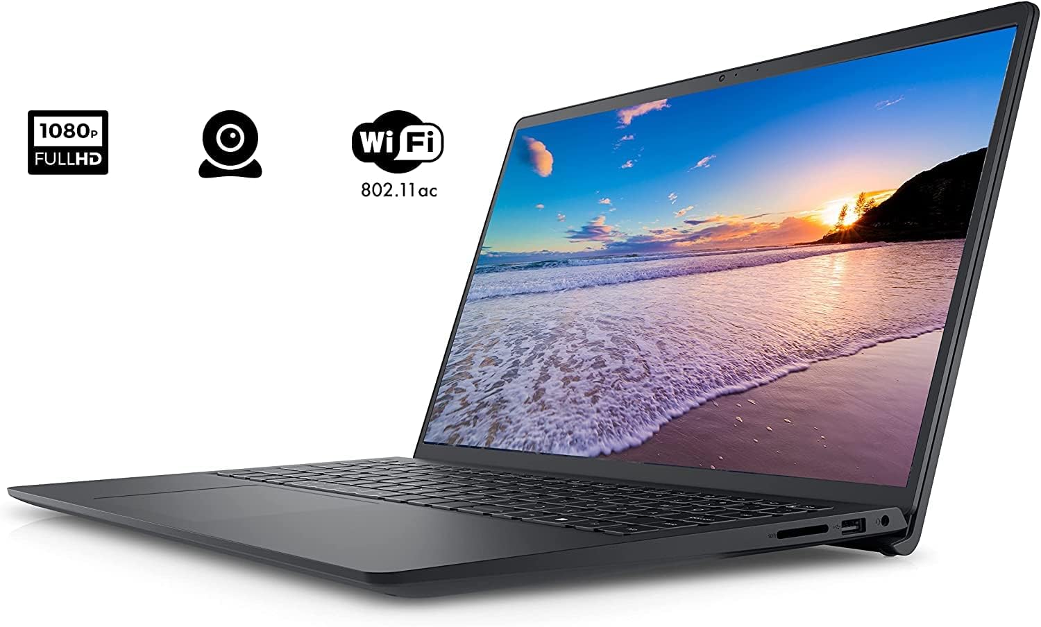 Dell Inspiron 15 3511 - FHD Touch - i5-1035G1 - 8GB RAM - 256GB SSD - Black