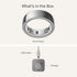 Oura Ring 4 - Smart Ring - Size 7 - Silver - JZ90-54217-07