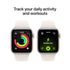 Apple Watch SE 3rd Gen GPS+Cell 40mm starlight alum starlight band S/M MEP64LW/A