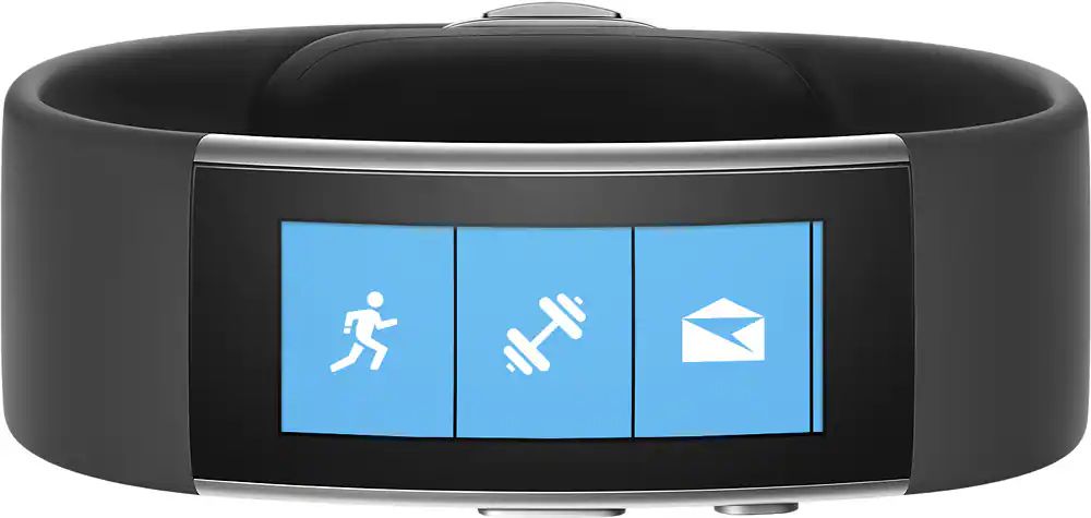 Microsoft Band 2 (Medium) - Black - MU5-00002