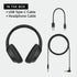 Sony - Wireless Noise Cancelling Headphone WH-CH710N - Black - WHCH710N/B